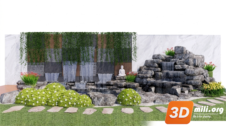 Rockery Skp Files